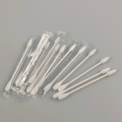 Professionele salon katoenen doekjes individueel ingepakt ronde / puntige tips voor lash extensies spa gebruik