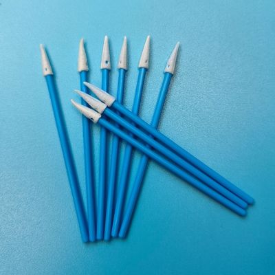 Puntige schuimswab voor nauwkeurig reinigen met PP-handvat