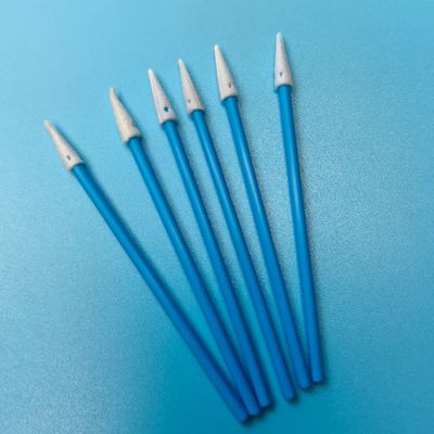 Puntige schuimswab voor nauwkeurig reinigen met PP-handvat