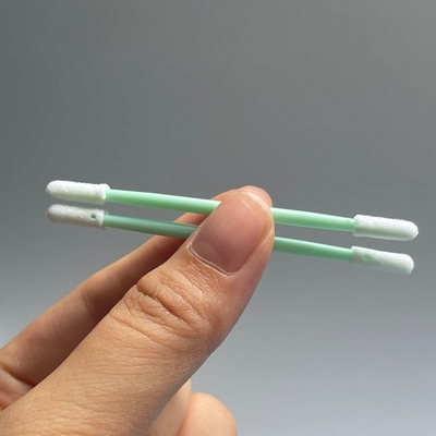 71 mm dubbele ronde schuimtip-wattestokjes voor PCB- en elektronicareiniging