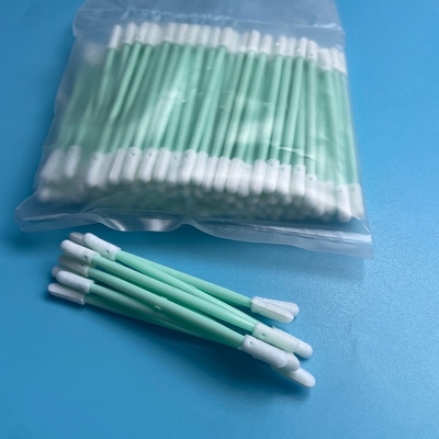 71 mm dubbele ronde schuimtip-wattestokjes voor PCB- en elektronicareiniging