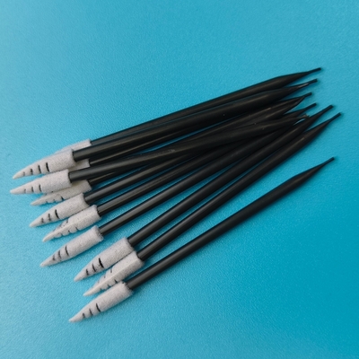 751 Pluisvrije Spiraalvormige Puntige Cleanroom Spons Detail Swab Precisie Schuim Swab voor Auto Reiniging
