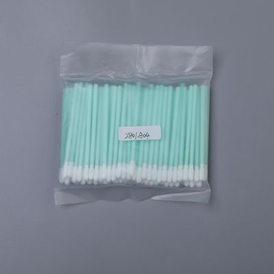 TX743 Kleine Ronde Kop Polyester Swabs. Niet-geweven, Lint-vrij, 70mm.
