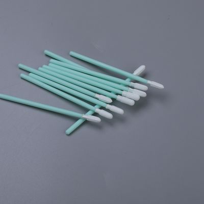 TX743 Kleine Ronde Kop Polyester Swabs. Niet-geweven, Lint-vrij, 70mm.