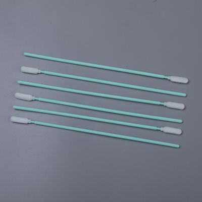 TX740 Type Foam Swab - 165mm Long with Rigid Handle for Effective Slot Cleaning
