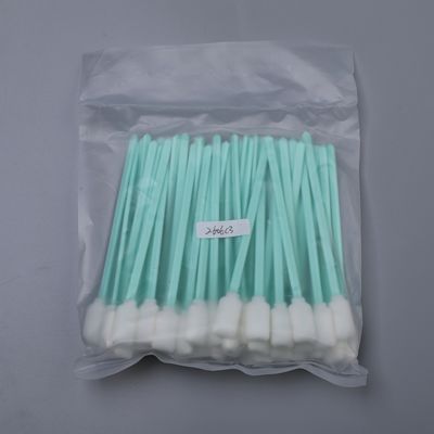 Int-Free Foam Swab met PP-handvat - 128 mm voor onderhoud van precisie-elektronica en printerkop