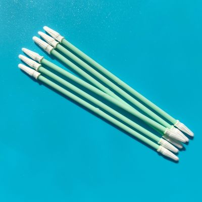 Lint Free 3.6mm Mini Pointed Detailing Swab Double Ended Sharp Precision Polyester Swab for Cleanroom
