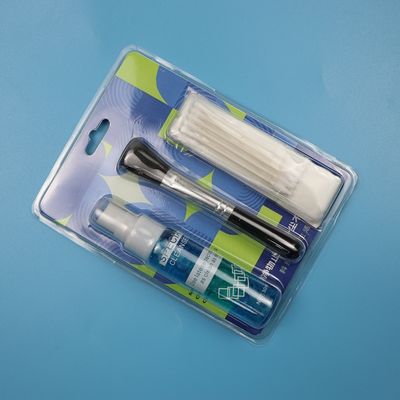 4 in 1 Draagbare micro-vezel reinigingsdoeken Schermreiniger Laptop Lens Reiniging Kit met oplossing