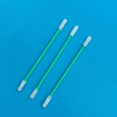 TX758 Pluisvrije Dubbelzijdige ESD Polyester Wattenstaafje Precisie Cleanroom Detail Wattenstaafje voor Stofverwijdering