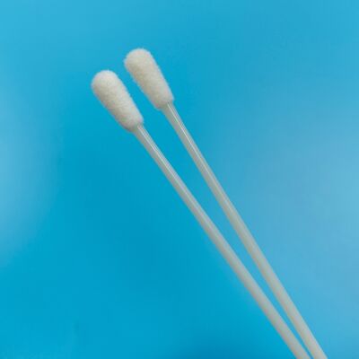 146 mm Wegwerpstick ABS Flocked Nylon Surface Sampling Swab Influenza Test Swab Orale Proefcollectie Swab Steriele
