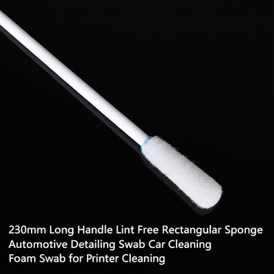 230 mm lange handgreep Lintvrij rechthoekige spons Automotive Detail Swab Auto Reiniging Swab voor het schoonmaken van de printer