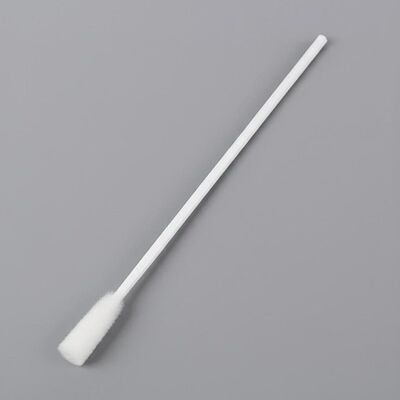 Op stok gemonteerde polyurethaan spons oppervlakte bemonsteringsstaafje Milieumonitoringstaafje voor laboratorium