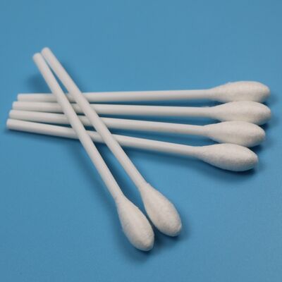 100 mm rigide PP Stick Big Round Head Cotton Bud Medical Qtips Cotton Swab Applicator voor laboratorium