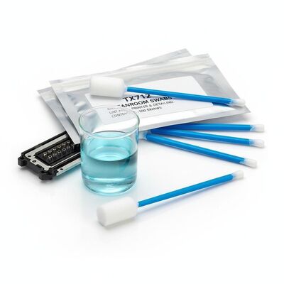 TX712 Lint Free Plastic Handle Sponge Swab Cleanroom Foam Tip Printer Cleaning Swab Detailing Swab