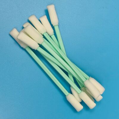 712 Lint Free Double Ended Rectangular Car Cleaning Detailing Swab Printer Cleaning Foam Swab for Cleanroom