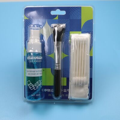 4 in 1 Draagbare schermreiniger Lens Reiniging Microfiber Wipes Soft Brush Schermreiniging Kit Lens Reiniging Kit Laptop Reiniging kit