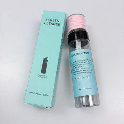Schermreinigerspray met microvezeldoeken - Veilig voor lenzen en elektronica in 30/60/80/100/120 ml