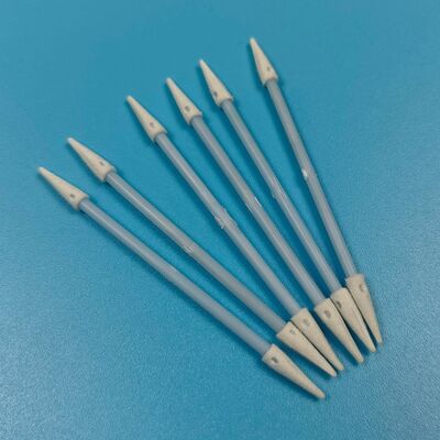 Pluisvrij blauw handvat 3,6 mm mini-puntig spons-wattenstaafje Car Cleaning Detailing Swab Precisiereiniging ESD-schuimwattenstaafje voor cleanroom
