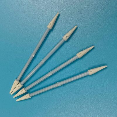 Pluisvrij blauw handvat 3,6 mm mini-puntig spons-wattenstaafje Car Cleaning Detailing Swab Precisiereiniging ESD-schuimwattenstaafje voor cleanroom