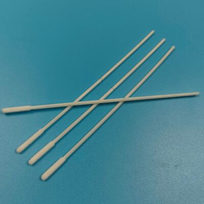 Individuele Verpakte Sterke ABS Stick Steriele Flocked Nylon Swab Neus Swab Flu-test Proefproefproef Swab Mond Specimenverzameling Swab
