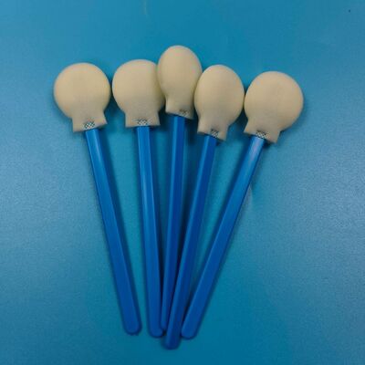 28 mm wegwerp PP-stick grote ronde sponstip-wattenstaafje-applicator ronde schuim-wattenstaafje-applicator voor huidverzorging