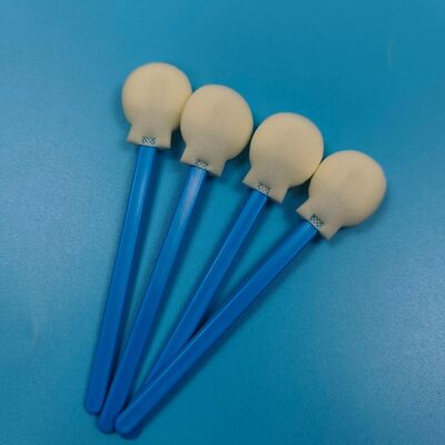 28 mm wegwerp PP-stick grote ronde sponstip-wattenstaafje-applicator ronde schuim-wattenstaafje-applicator voor huidverzorging