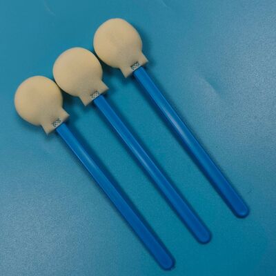 28 mm wegwerp PP-stick grote ronde sponstip-wattenstaafje-applicator ronde schuim-wattenstaafje-applicator voor huidverzorging