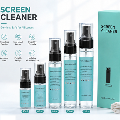 30ml-120ml Streeploze Elektronicareiniger - met Doek voor Gaming Monitor, VR Headset & Smart Glasses
