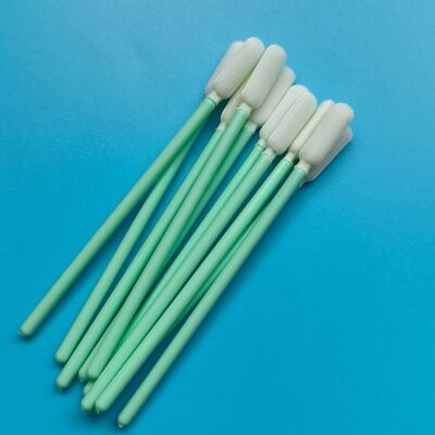 Individual Wrapped Polyurethane Foam Tip Swab Sterile Oral Swab Specimen Collection Swab with PP Stick
