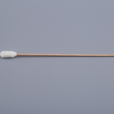 154 mm-Schuim Schoonmakende Zwabbers, de Stok van de Katoenen van DSLR het Houten Hoofd Zwabbersprinter