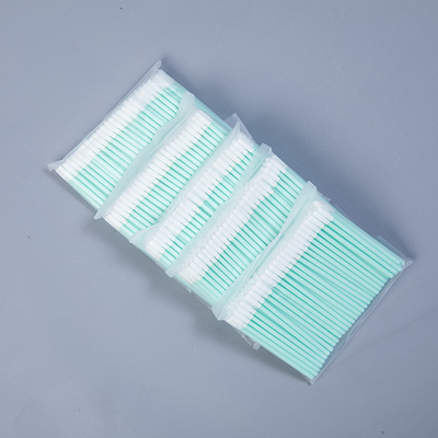 100% polyester Plastic Katoenen Zwabbers de Totale Lengte van 70 Mm Geen Chemische Reactie