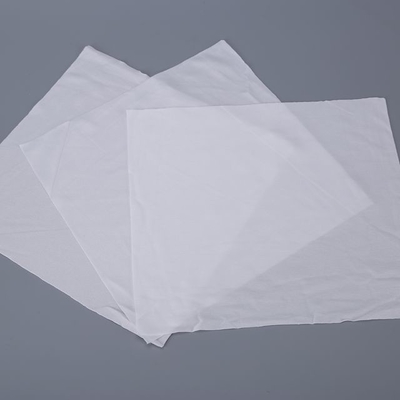Wit/Blauw niet Geweven Microfiber-Doekoem Embleem voor Optica het Schoonmaken