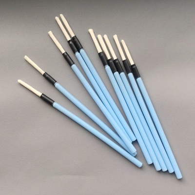 Superfine Zwabbers van Reinigingsmiddelenmicrofiber, Lange Blauwe Vezel Optische Schoonmakende Zwabbers