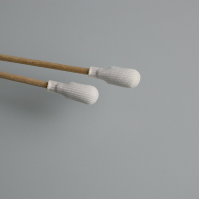 Polyester het Hoofd 150mm Medische van de Katoenen Pluksel Knopzwabber - vrije Cleanroom Zwabber