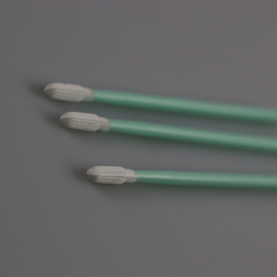 165mm de Zwabber van de Polyesterterylene met Hitte krimpt Groene Stijve Handvatzwabbers