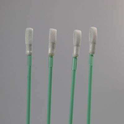 165mm de Zwabber van de Polyesterterylene met Hitte krimpt Groene Stijve Handvatzwabbers