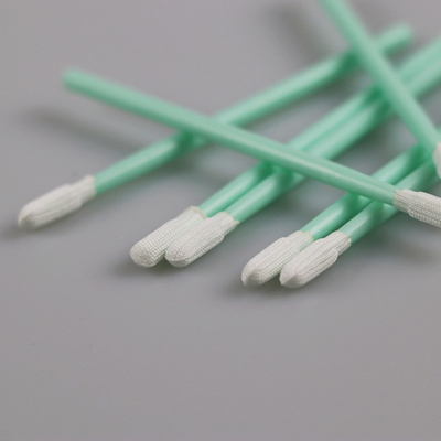 TX754B pluksel - de vrije Cleanroom Zwabbers van de Polyester Hoofd 70mm Terylene met SGS Certificaat