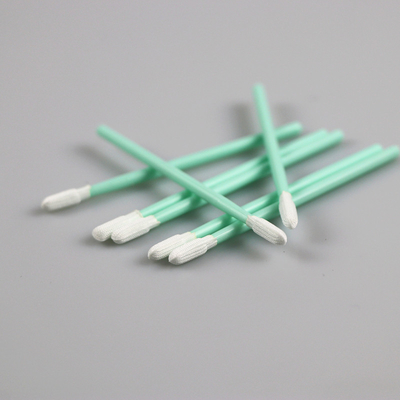 TX754B pluksel - de vrije Cleanroom Zwabbers van de Polyester Hoofd 70mm Terylene met SGS Certificaat