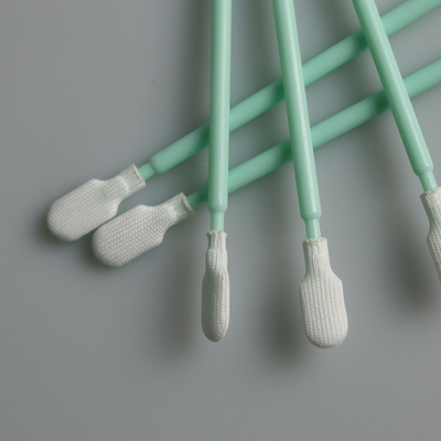 Terylene om Hoofdzwabbers voor Industriële Cleanroom Stofvrije Polyesterzwabbers