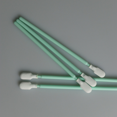 Cleanroom de Beschikbare 102mm Stokken van de de Polyester Schoonmakende Zwabber van de Lengte Industriële Dubbele Laag