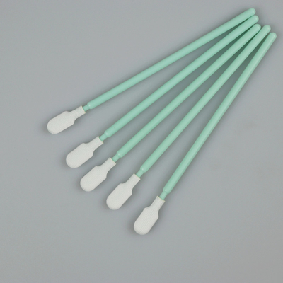 Cleanroom de Beschikbare 102mm Stokken van de de Polyester Schoonmakende Zwabber van de Lengte Industriële Dubbele Laag