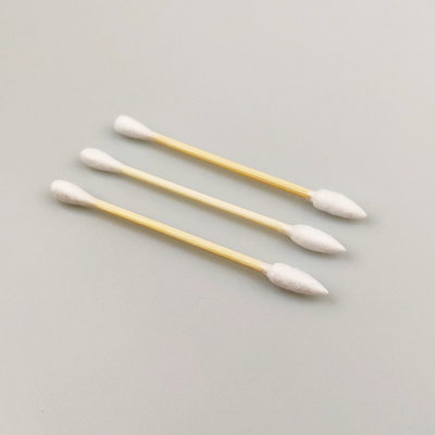 Oor die 3“ 75mm Biologisch afbreekbare Katoenen Knoppen schoonmaken