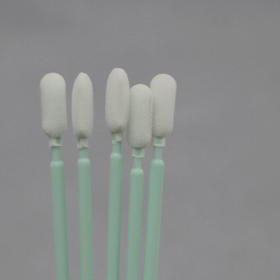 Open Cleanroom van de Celspons Zwabber 165mm van het Schuimuiteinde snakt Stok