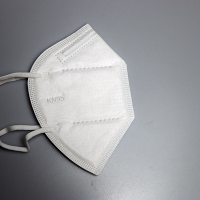 Pluksel - vrije 4 Lagen Beschermend PPE FFP2 Gevouwen KN95 Masker