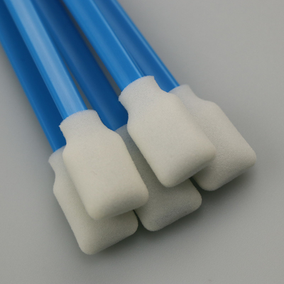 Hoogst Absorberende Schuimzwabbers voor Oplosbaar Schoonmakend Peddel Hoofd Blauw Handvat