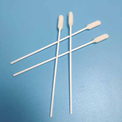 PP Stick Schuim Spons Hoofd Wegwerp Bemonstering Wattenstaafje Witte Kleur