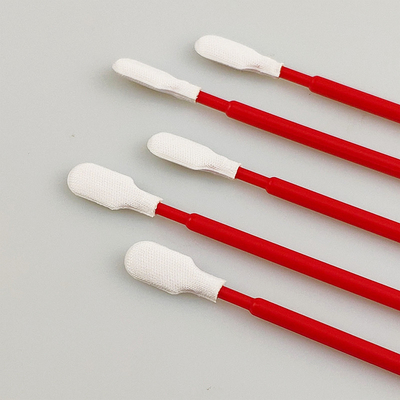 Pluksel van de polyester het Schoonmakende Zwabber - vrij met de Flexibele Optische Lens van het Peddel Schoonmakende Laboratorium