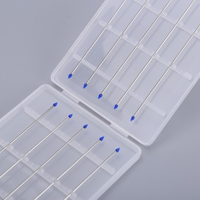 70mm Blauw Gericht Zelfklevend het Siliconeq Uiteinde van de Metaalstok