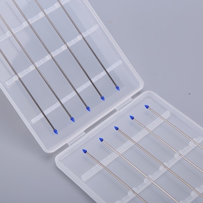 70mm Blauw Gericht Zelfklevend het Siliconeq Uiteinde van de Metaalstok