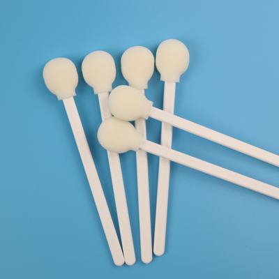 Witte pp-Stokmedische apparaten die de Zwabber snelle absorptie schoonmaken van het Schuimuiteinde